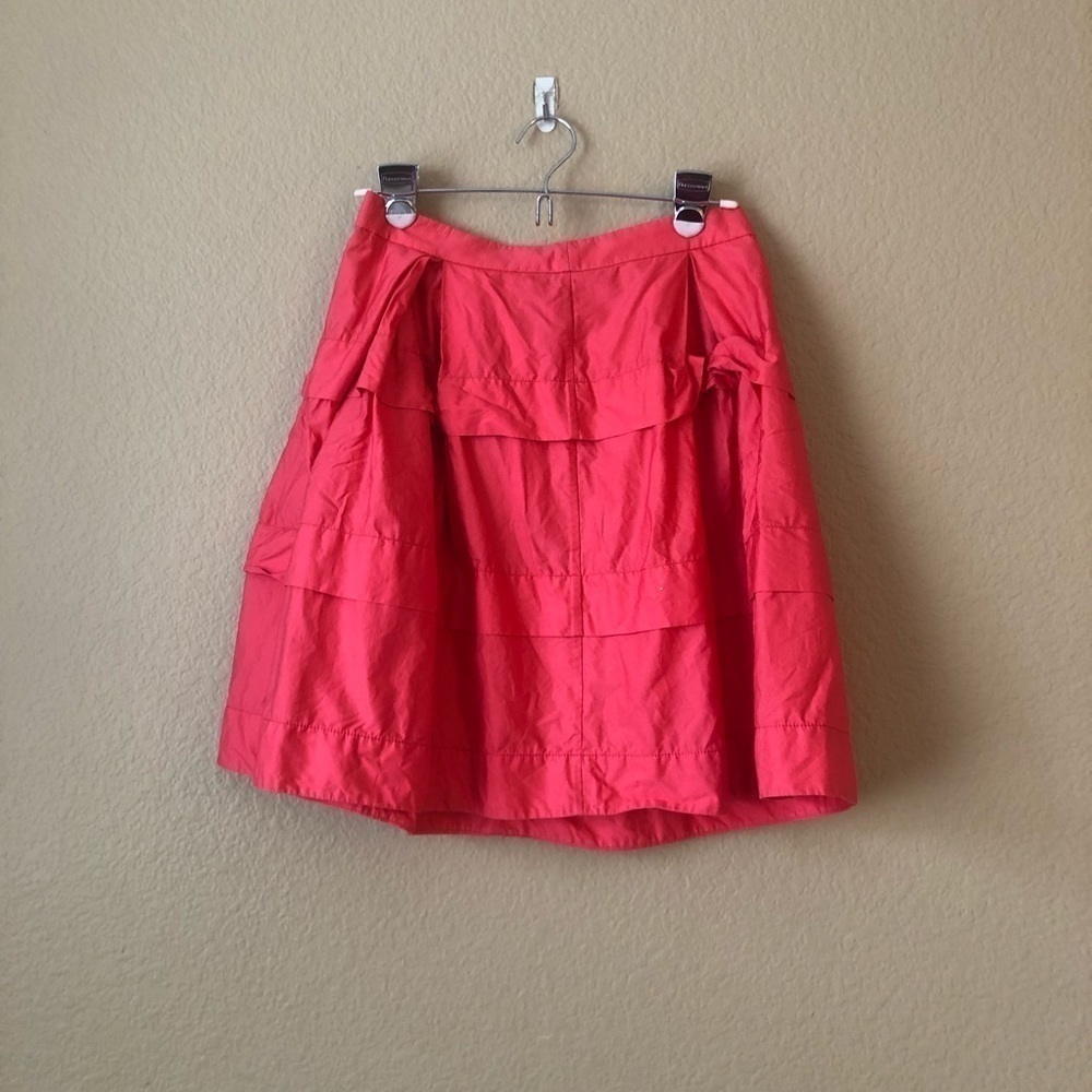 J crew tiered skirt